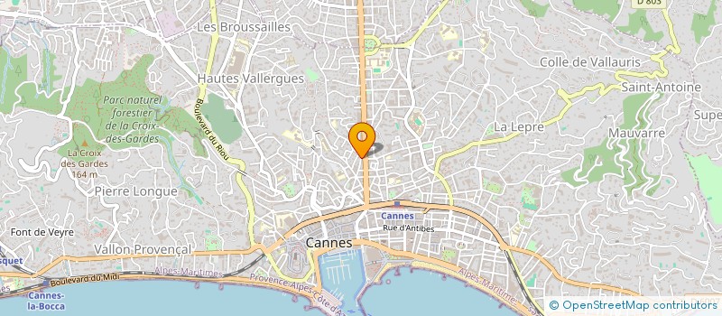 localisation de l'entreprise MADAME RACHEL GROVES à CANNES