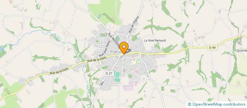 localisation de l'entreprise MADAME RACHEL HAMON à PLOEUC-L'HERMITAGE