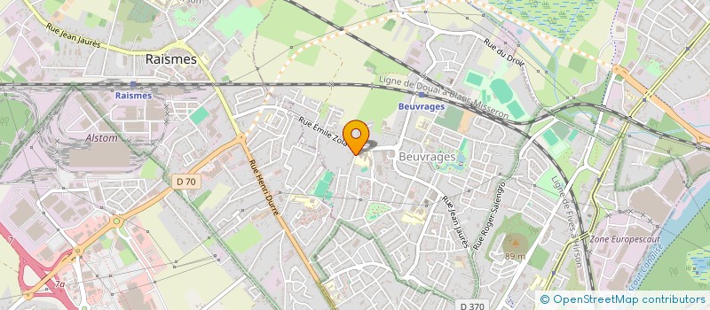 localisation de l'entreprise MADAME RACHEL HERBAUT  BEUVRAGES