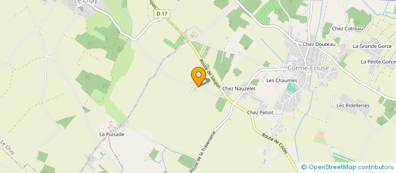 localisation de l'entreprise MADAME RACHEL HOGGART  CORME-ECLUSE