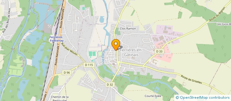localisation de l'entreprise MADAME RACHEL HOORNAERT à FERRIERES-EN-GATINAIS