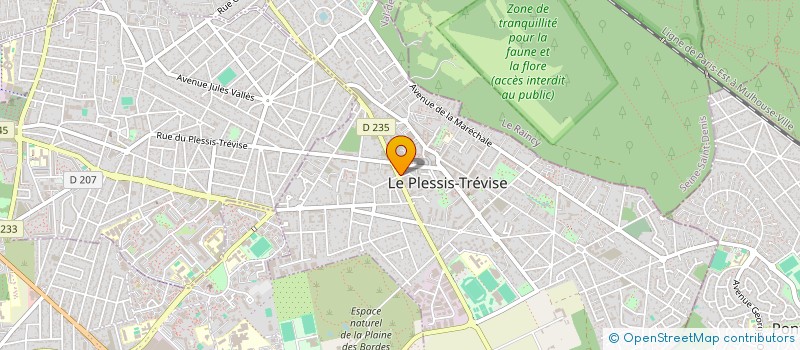 localisation de l'entreprise MADAME RACHEL IGNACCOLO à LE PLESSIS-TREVISE