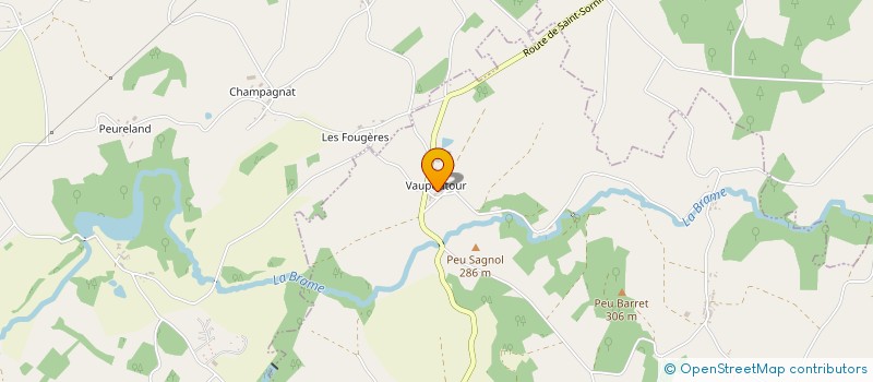 localisation de l'entreprise MADAME RACHEL JEUILLARD à SAINT-SORNIN-LEULAC