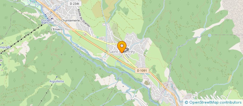 localisation de l'entreprise MADAME RACHEL JONES  SAINT-CHAFFREY