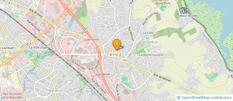 localisation de l'entreprise MADAME RACHEL JOUCAN  PLEDRAN