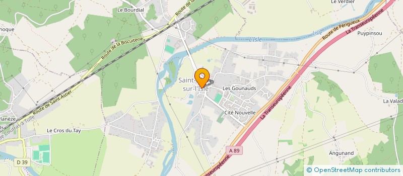 localisation de l'entreprise MADAME RACHEL JUDITH MCMANUS  SAINT-SEVERIN