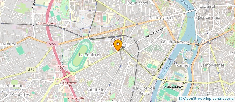 localisation de l'entreprise MADAME RACHEL KEROB à TOULOUSE