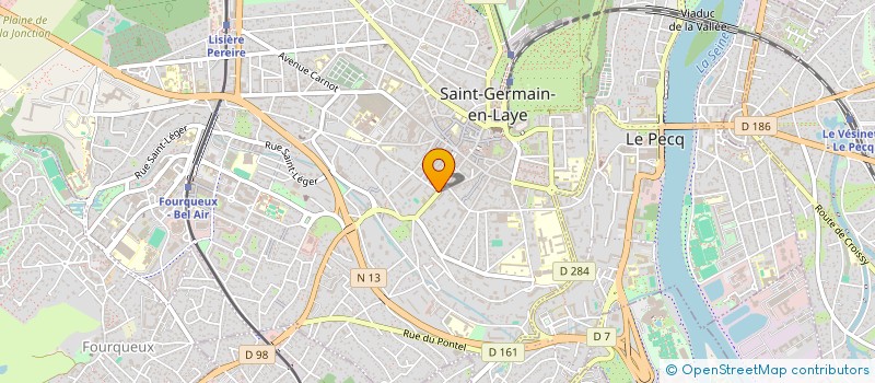 localisation de l'entreprise MADAME RACHEL KHAN à SAINT-GERMAIN-EN-LAYE