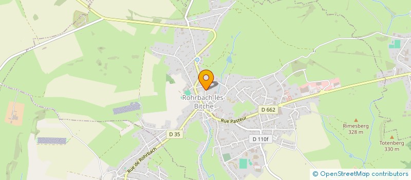 localisation de l'entreprise MADAME RACHEL KIEFER  ROHRBACH-LES-BITCHE
