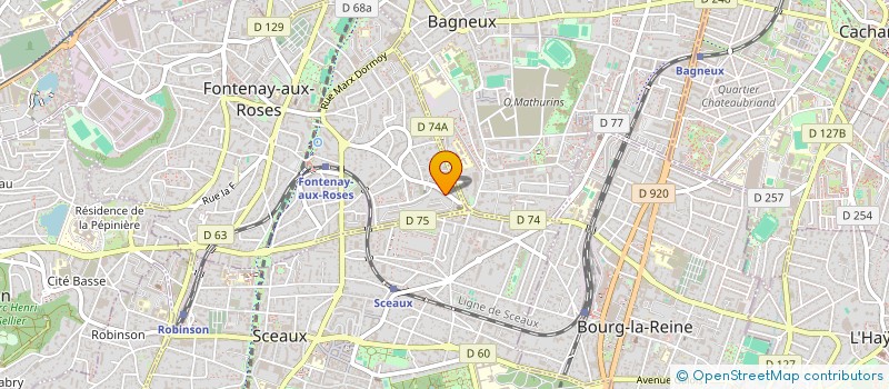 localisation de l'entreprise MADAME RACHEL KIKIMA KIMESA à FONTENAY-AUX-ROSES