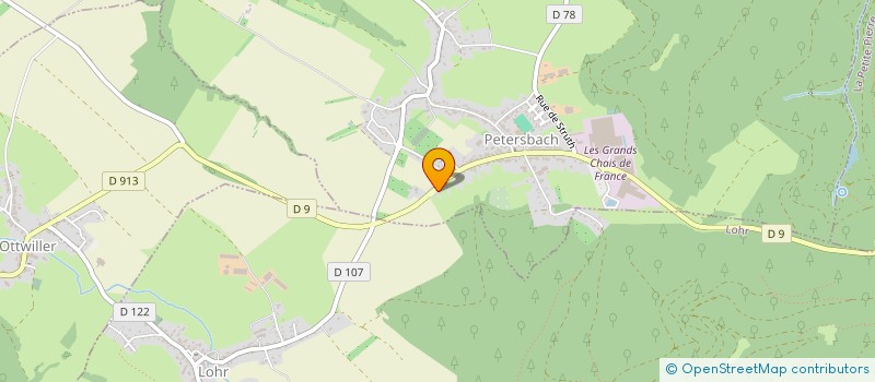 localisation de l'entreprise MADAME RACHEL KLEIN  PETERSBACH