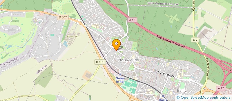 localisation de l'entreprise MADAME RACHEL KUENZI à NOISY-LE-ROI