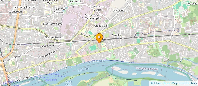 localisation de l'entreprise MADAME RACHEL LAGADEC à ST JEAN DE BRAYE