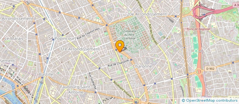 localisation de l'entreprise MADAME RACHEL LAYANI  PARIS