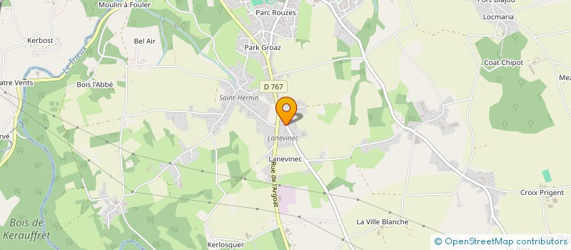 localisation de l'entreprise MADAME RACHEL LE BIHAN  PLOUMAGOAR