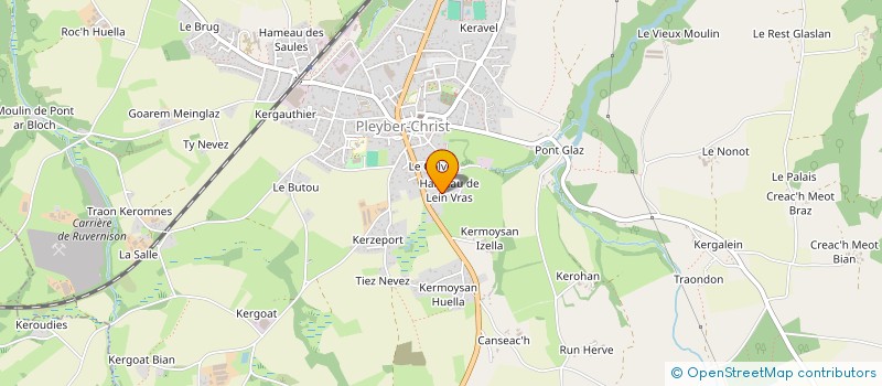 localisation de l'entreprise MADAME RACHEL LE MIC  PLEYBER-CHRIST