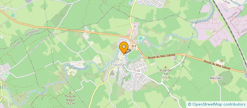 localisation de l'entreprise MADAME RACHEL LEROY  TROUILLAS