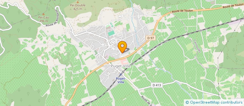 localisation de l'entreprise MADAME RACHEL LEVY  PUGET-VILLE