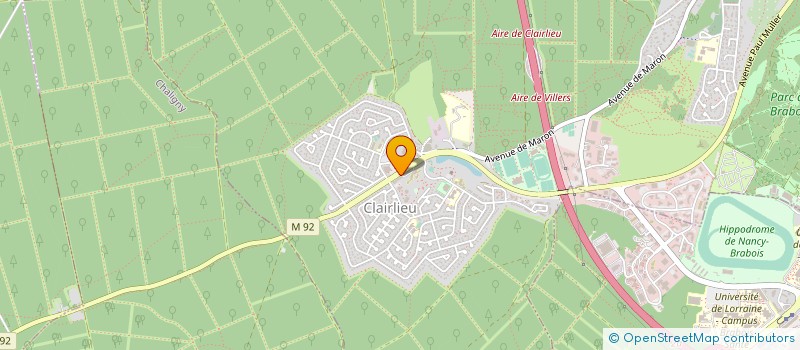 localisation de l'entreprise MADAME RACHEL LOMBARD  VILLERS-LES-NANCY