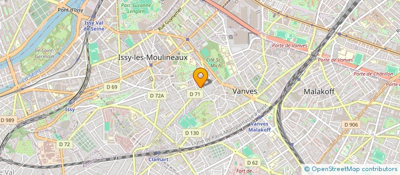 localisation de l'entreprise MADAME RACHEL LOUAPRE à ISSY-LES-MOULINEAUX