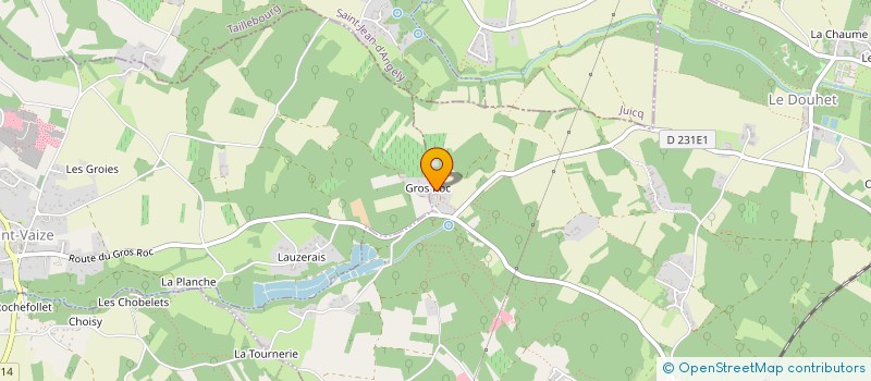 localisation de l'entreprise MADAME RACHEL LOUISE RICHARDS  LE DOUHET