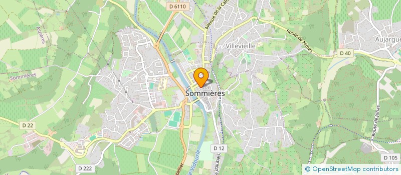 localisation de l'entreprise MADAME RACHEL MACIA  SOMMIERES