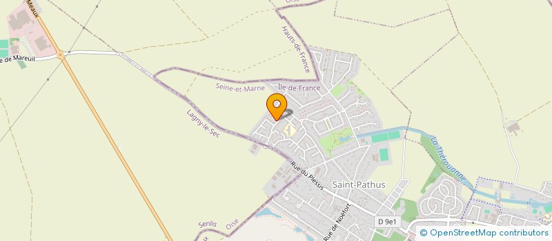 localisation de l'entreprise MADAME RACHEL MADJINDOUMAL  SAINT-PATHUS