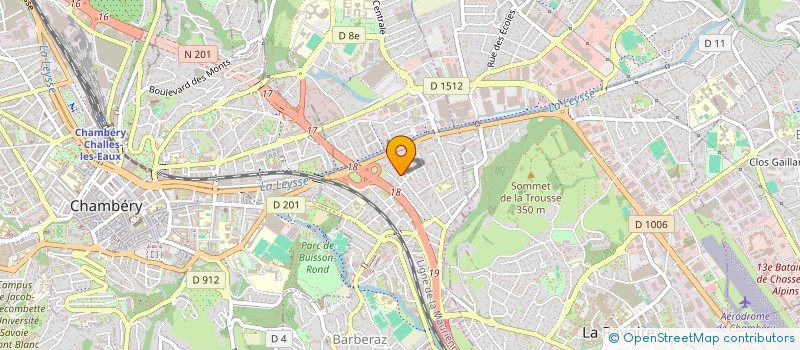 localisation de l'entreprise MADAME RACHEL MISMETTI  BARBERAZ