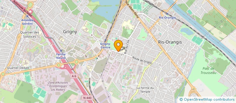 localisation de l'entreprise MADAME RACHEL MLANAO  RIS-ORANGIS