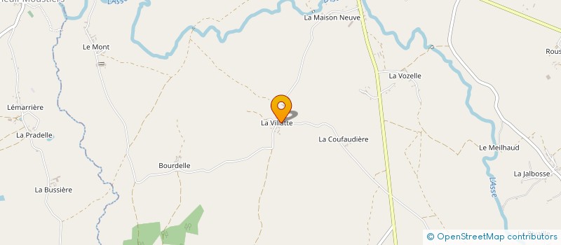 localisation de l'entreprise MADAME RACHEL MOORE  LUSSAC-LES-EGLISES