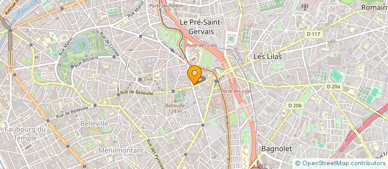 localisation de l'entreprise MADAME RACHEL MOORE  PARIS