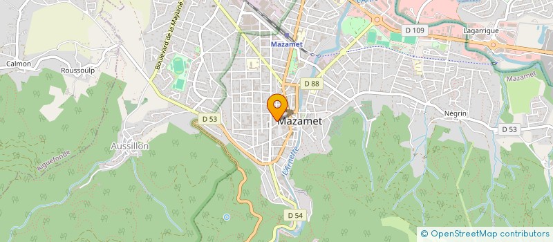 localisation de l'entreprise MADAME RACHEL MOREIRA  MAZAMET