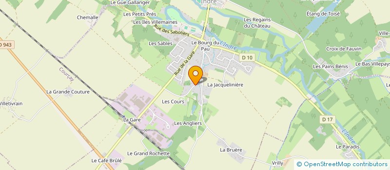 localisation de l'entreprise MADAME RACHEL MOREL  REIGNAC-SUR-INDRE