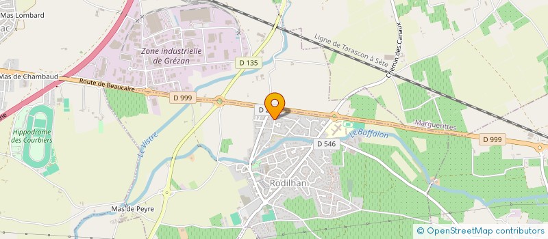 localisation de l'entreprise MADAME RACHEL NOEUFCOUR  RODILHAN