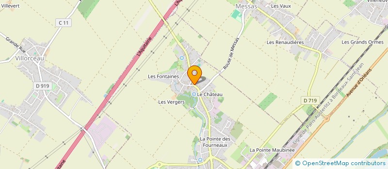 localisation de l'entreprise MADAME RACHEL NOULIN à BEAUGENCY