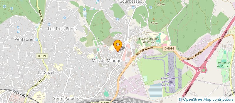 localisation de l'entreprise MADAME RACHEL OZIL  NIMES