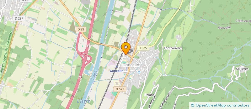 localisation de l'entreprise MADAME RACHEL PAFUNDI  GONCELIN