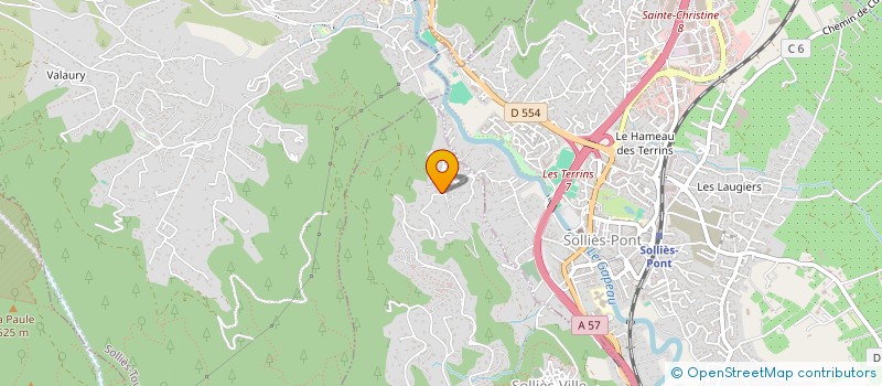 localisation de l'entreprise MADAME RACHEL PAONE  SOLLIES-VILLE