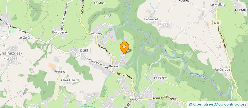 localisation de l'entreprise MADAME RACHEL PAULUS  CUSY