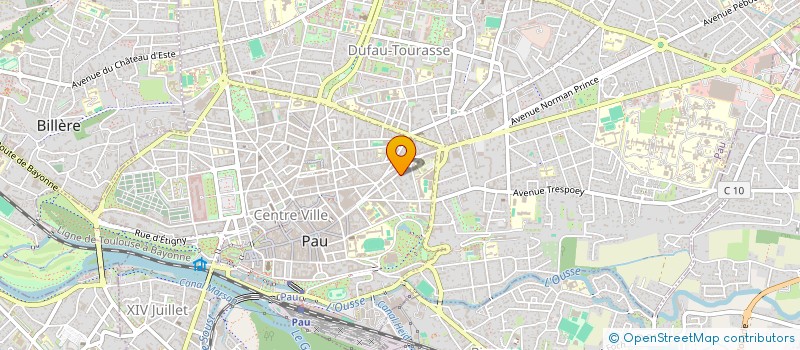 localisation de l'entreprise MADAME RACHEL PECHER  GAN