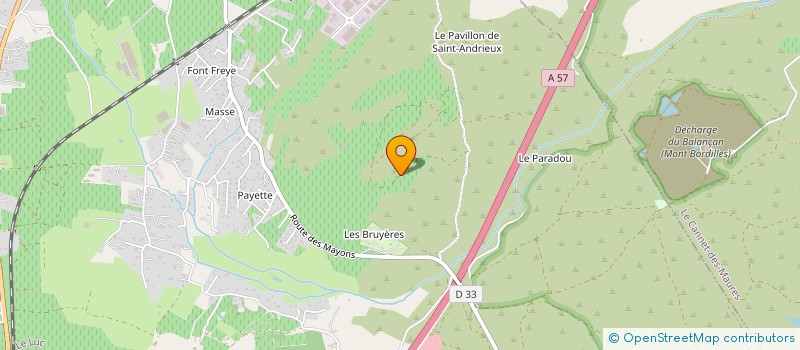 localisation de l'entreprise MADAME RACHEL PERRIN  LE LUC