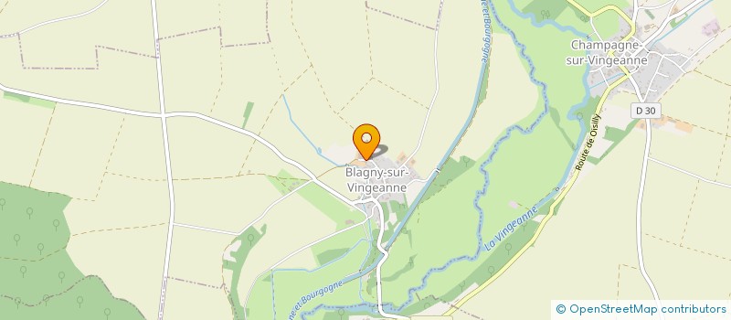 localisation de l'entreprise MADAME RACHEL PERRON  BLAGNY-SUR-VINGEANNE