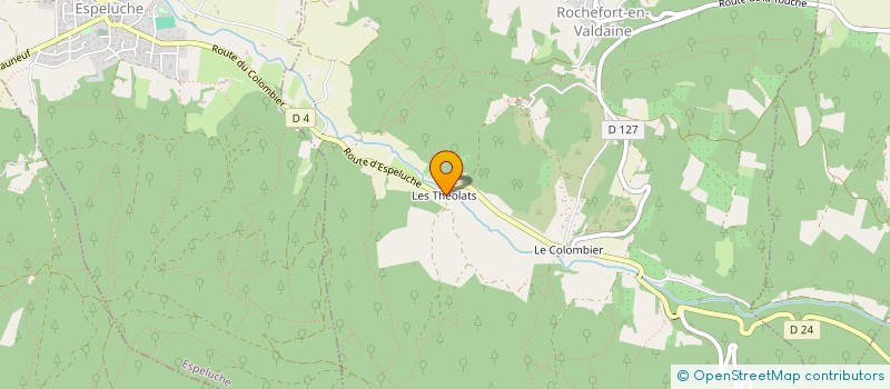 localisation de l'entreprise MADAME RACHEL PERRON  ROCHEFORT-EN-VALDAINE