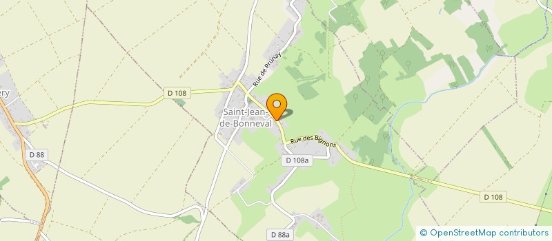 localisation de l'entreprise MADAME RACHEL PIOUD  SAINT-JEAN-DE-BONNEVAL