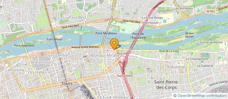 localisation de l'entreprise MADAME RACHEL PLAZA  TOURS