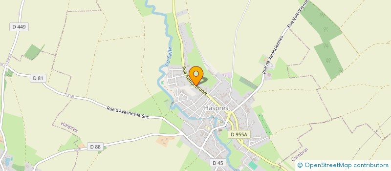 localisation de l'entreprise MADAME RACHEL PLOUCHART  HASPRES