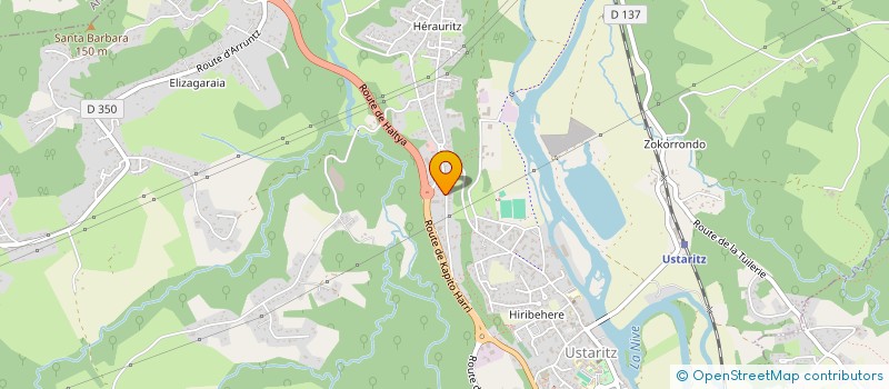 localisation de l'entreprise MADAME RACHEL PONNOU DE MARIE  USTARITZ