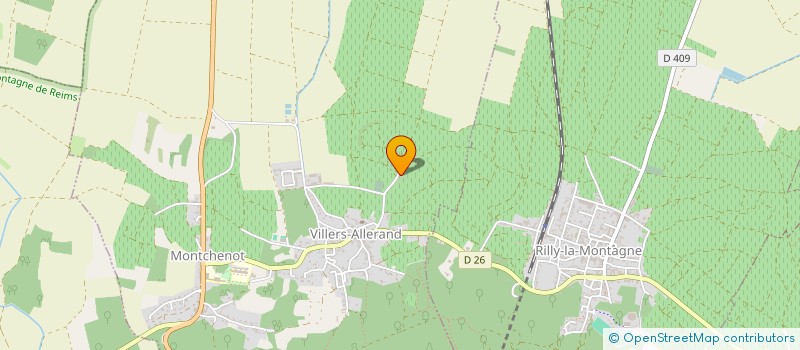 localisation de l'entreprise MADAME RACHEL POOLE  VILLERS-ALLERAND