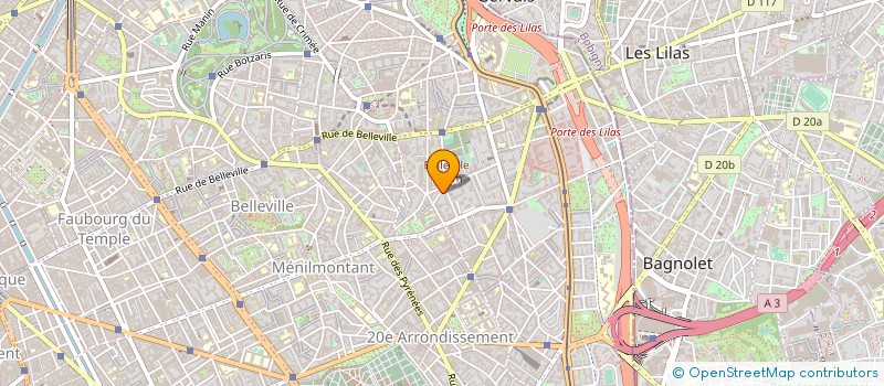 localisation de l'entreprise MADAME RACHEL POULY  PARIS