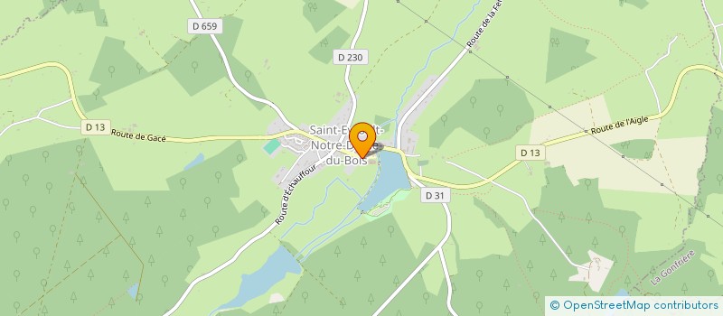 localisation de l'entreprise MADAME RACHEL RETOUX à SAINT-EVROULT-NOTRE-DAME-DU-BOIS
